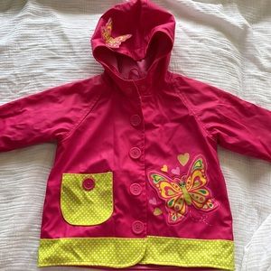 Butterfly raincoat